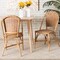Baxton Studio Neola Modern Bohemian Natural Rattan 2Piece Dining Chair Set, PR 217-2PC-12737-ZORO - alternate 1
